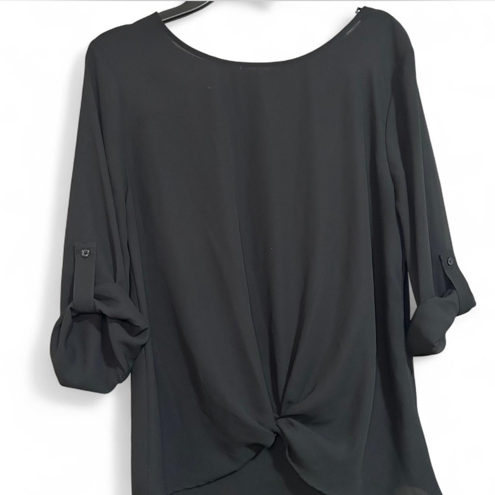 Pink Republic Elegant Black Women's Blouse